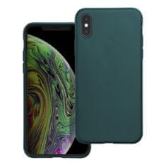 MobilMajak Obal / kryt na Apple iPhone X / XS tmavozelený - MATT Case