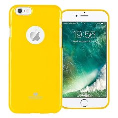 FORCELL Obal / kryt pre Apple iPhone 6 / 6S žlté - JELLY