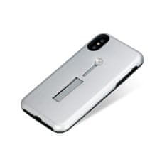 MobilMajak Obal / kryt pre Apple iPhone X / XS strieborný - Swarovski