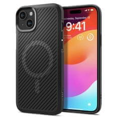 Spigen Obal / kryt na Apple iPhone 15 čierne - SPIGEN Core Armor MAG