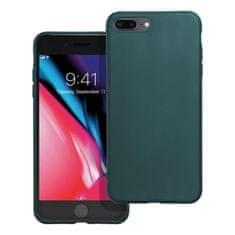 MobilMajak Obal / kryt na Apple iPhone 7 Plus / 8 Plus tmavozelený - MATT Case