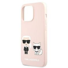 Karl Lagerfeld Obal / kryt pre Apple iPhone 13 PRO MAX, ružové - Karl Lagerfeld