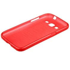 MobilMajak Obal / kryt na Apple iPhone 7 Plus / 8 Plus červené - Jelly Case Brush
