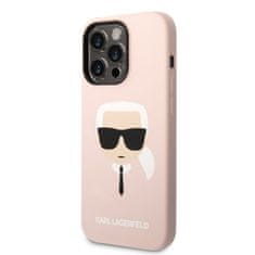 Karl Lagerfeld Obal / kryt na Apple iPhone 14 Pro Max Karl Lagerfeld - ružové s MagSafe