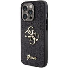 Guess Obal / kryt na Apple iPhone 15 Pro čierne - originál GUESS