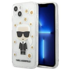 Karl Lagerfeld Obal / kryt pre Apple iPhone 13 MINI, priehľadné - Karl Lagerfeld