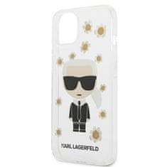 Karl Lagerfeld Obal / kryt pre Apple iPhone 13 MINI, priehľadné - Karl Lagerfeld