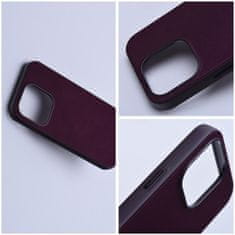 MobilMajak Obal / kryt na Apple iPhone 15 Plus burgundy - Woven Mag Cover