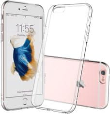 MobilMajak Obal / kryt pre Apple Iphone 6 / 6S 4,7" priehľadný - Ultra Slim 0,3 mm