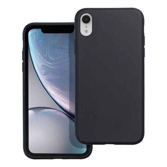 MobilMajak Obal / kryt na Apple iPhone XR čierne - MATT Case