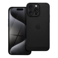 MobilMajak Obal / kryt na Apple iPhone 15 Pro Max čierne - Breezy Case