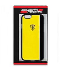 Ferrari Obal / kryt na Apple iPhone 6 / 6s žltý - Ferrari