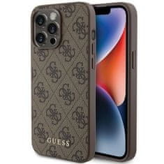 Guess Obal / kryt na Apple iPhone 15 PRO MAX hnedé - originál GUESS