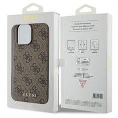 Guess Obal / kryt na Apple iPhone 15 PRO MAX hnedé - originál GUESS