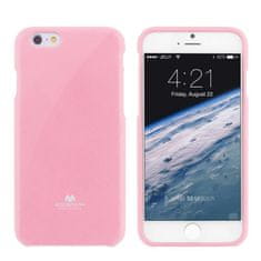 MobilMajak Obal / kryt pre Apple iPhone 6 Plus / 6S Plus svetlo ružové - JELLY