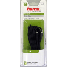 HAMA audio kábel 2 cinch - 2 cinch, 1*, 3 m