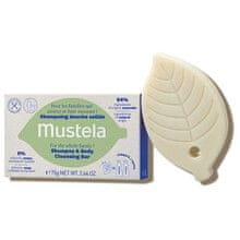 Mustela Mustela - Shampoo & Body Cleansing Bar - Tuhý šampon a sprchový gel 2 v 1 75ml 