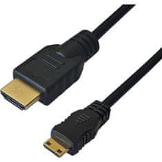 Yenkee HDMI kabel YCH 215 HDMI C Mini 2.0/4K 1,5m