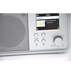 Roadstar Rádio , IR-390D+BT/WH, Wi-Fi, Bluetooth, diaľkové ovládanie, farba biela
