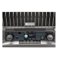 Roadstar Rádio , HRA-270CD+BT, vintage štýl, DAB+/DAB/RDS, CD/MP3, Bluetooth, 2 x 2W RMS