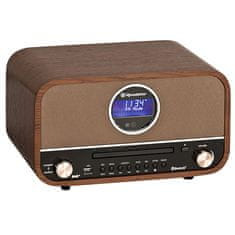 Roadstar Rádio , HRA-1782NBT, retro, CD/MP3 prehrávač, FM RDS, bluetooth, LCD displej, diaľkový ovládač