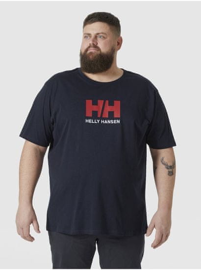 Helly Hansen Biele pánske tričko HELLY HANSEN HH Logo