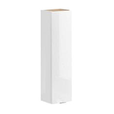 Kúpeľňová skrinka CAPRI WHITE 830 - dub craft/biela/biely lesk