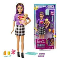 Mattel Barbie Skipper opatrovateľka + príslušenstvo pre bábiku GRP11 ZA5084