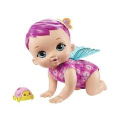 Mattel Bábika s motýlikom My Baby garden plaziaca sa bábika s vôňou ZA4914