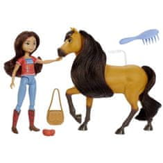 Mattel Mattel Bábka + kôň Mustang Freedom Spirit Bábka na koni ZA4924