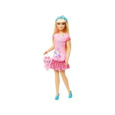 Mattel Moja prvá Barbie Moja prvá bábika Barbie pohyblivé končatiny + mačička HLL19 ZA5081