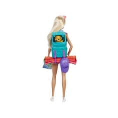 Mattel Bábika Barbie Malibu Camping traveller + príslušenstvo HDF73 ZA5086