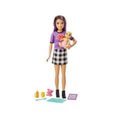 Mattel Barbie Skipper opatrovateľka + príslušenstvo pre bábiku GRP11 ZA5084