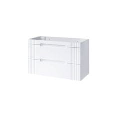 Kúpeľňová skrinka FIJI WHITE 82-100-D-2S - alpská biela