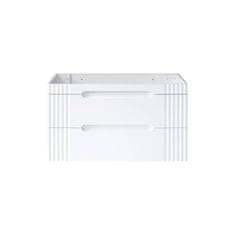 Kúpeľňová skrinka FIJI WHITE 82-120-D-2S - alpská biela