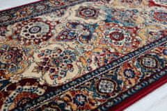 AKCIA: 80x80 cm s obšitím Orientálny behúň na mieru Isfahan Forenza bordo šíre 80 cm