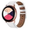 Leather Italy remienok na Garmin Vivoactive 5, white