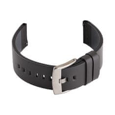 BStrap Fine Leather remienok na Garmin Vivoactive 5, black