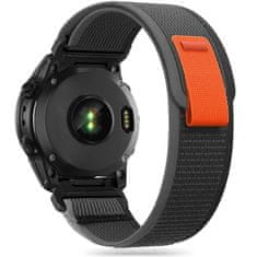 BStrap Velcro Nylon remienok na Garmin Vivoactive 5, black