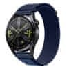 Nylon Loop remienok na Garmin Vivoactive 5, navy blue