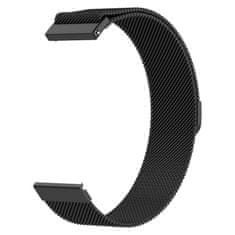 BStrap Milanese remienok na Garmin Vivoactive 5, black