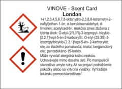 VINOVE Osviežovač vzduchu scented card - LONDON