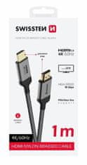 SWISSTEN kabel HDMI na HDMI 4K 60Hz 1,0 m (75501101)