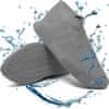 Ochranné vodoodolné silikónové návleky na obuv (1 pár) – šedá | SHOESAVER