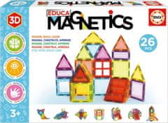 EDUCA Magnetická stavebnica Magnetics 26 vďaky