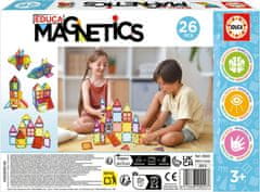 EDUCA Magnetická stavebnica Magnetics 26 vďaky