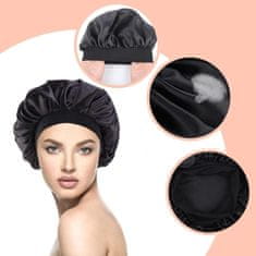 Ochranná hodvábna čiapka na spanie na ochranu vlasov (2 ks) | SILKCROWN