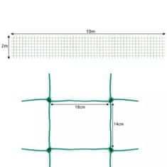 Gardlov  23978 Sieť na popínavé rastliny 2 x 10 m