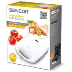 SENCOR SSM 8700WH sendvičovač