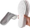 Pohodlné ergonomické vložky do topánok s technológiou 4D cloud (2 ks, sivá farba) – veľkosť 35-39 | CLOUDSTEP